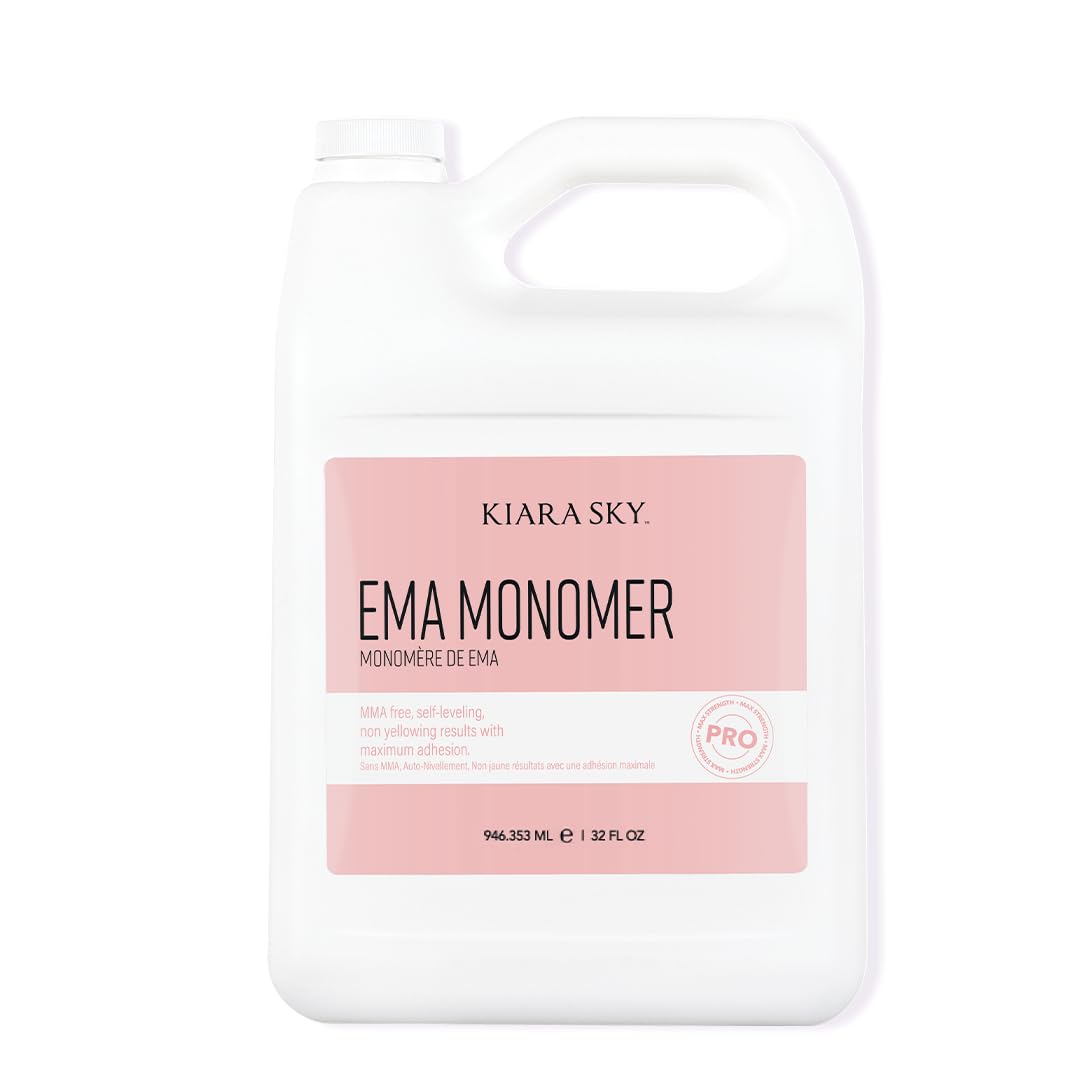 EMA Monomer - Professional Acrylic Nail Liquid, 8 Fl Oz